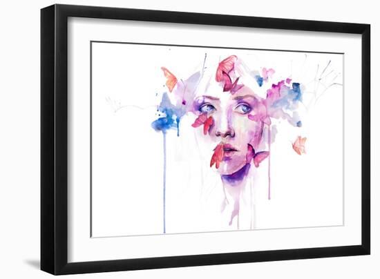 About a New Place-Agnes Cecile-Framed Art Print