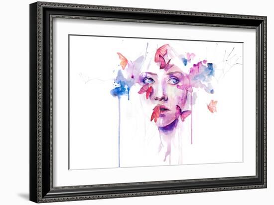 About a New Place-Agnes Cecile-Framed Art Print