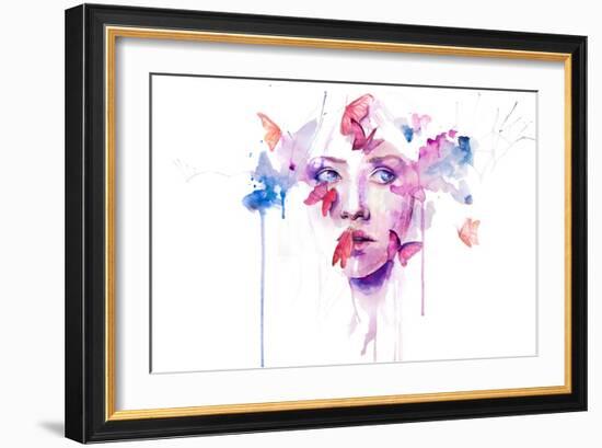 About a New Place-Agnes Cecile-Framed Art Print