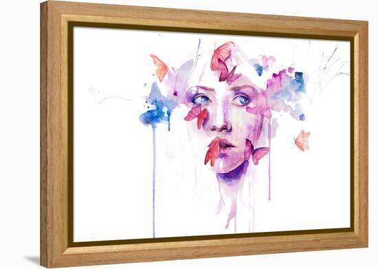 About a New Place-Agnes Cecile-Framed Stretched Canvas