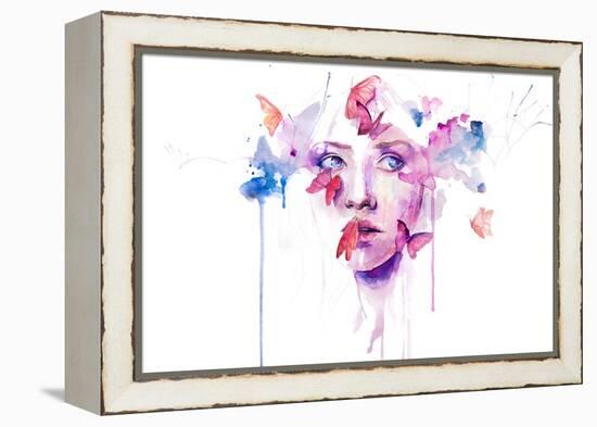 About a New Place-Agnes Cecile-Framed Stretched Canvas