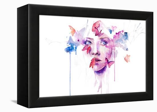 About a New Place-Agnes Cecile-Framed Stretched Canvas