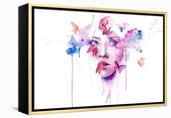 About a New Place-Agnes Cecile-Framed Stretched Canvas