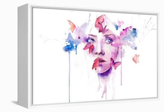 About a New Place-Agnes Cecile-Framed Stretched Canvas