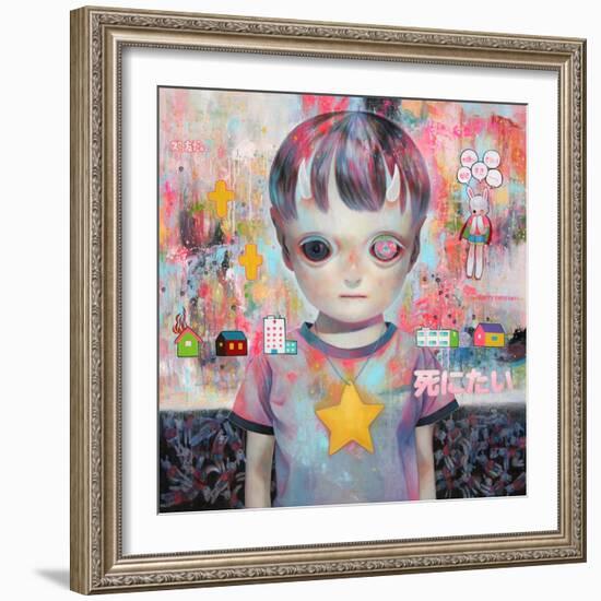 About People of the Afterworld-Hikari Shimoda-Framed Art Print