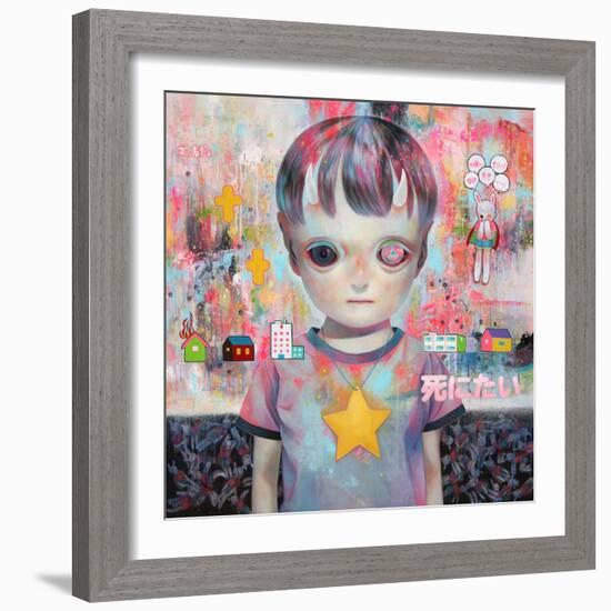 About People of the Afterworld-Hikari Shimoda-Framed Art Print