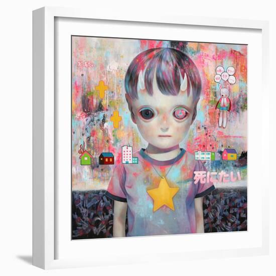 About People of the Afterworld-Hikari Shimoda-Framed Art Print