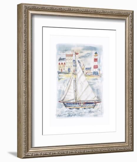 About to Sail-Jane Claire-Framed Art Print