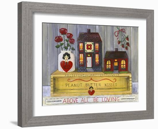 Above All Be Loving-Cheryl Bartley-Framed Giclee Print