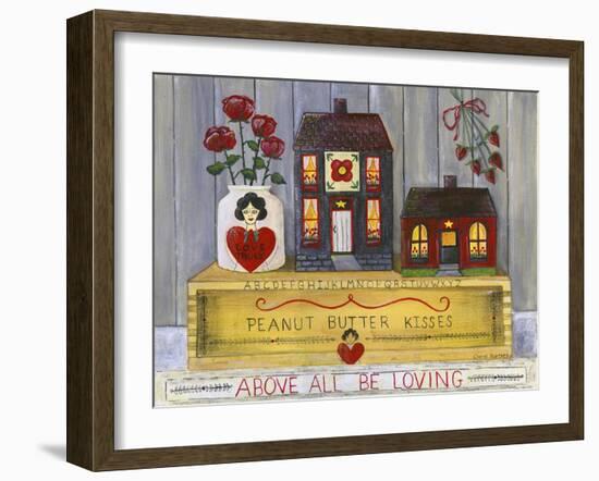 Above All Be Loving-Cheryl Bartley-Framed Giclee Print