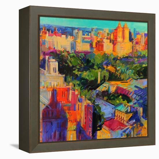 Above Central Park-Peter Graham-Framed Premier Image Canvas