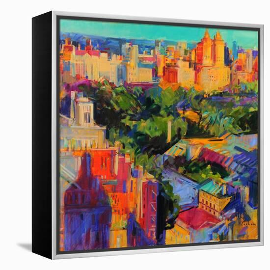 Above Central Park-Peter Graham-Framed Premier Image Canvas