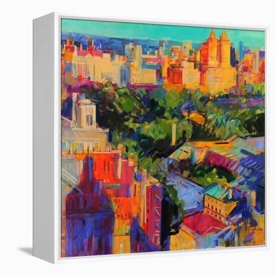 Above Central Park-Peter Graham-Framed Premier Image Canvas