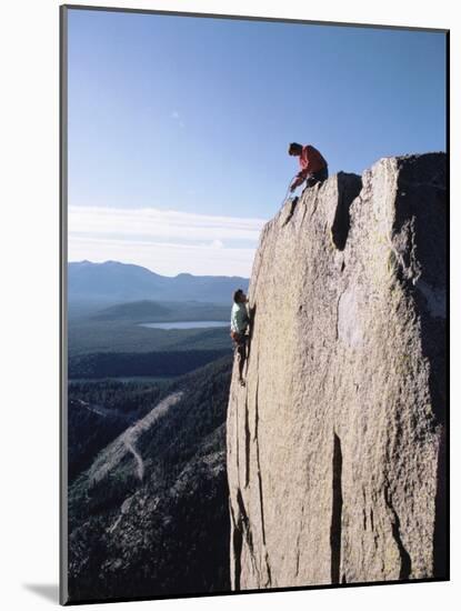 Above Emerald Bay, Lake Tahoe, California, USA-null-Mounted Photographic Print