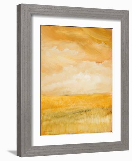 Above Golden Plains II-Lanie Loreth-Framed Art Print