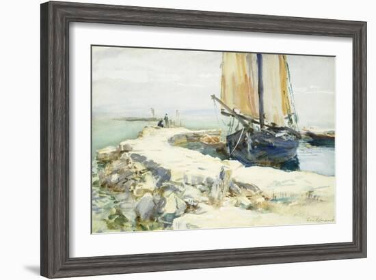 Above Lake Garda-John Singer Sargent-Framed Giclee Print