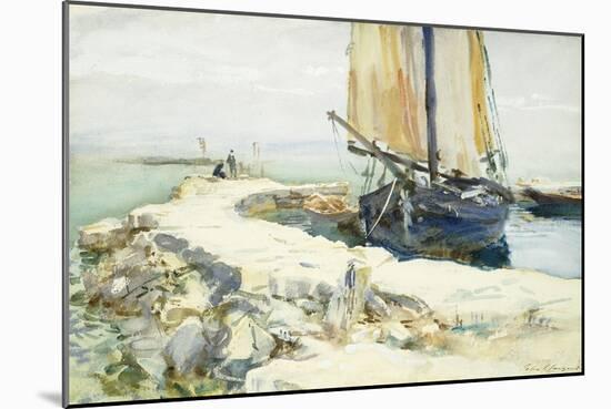 Above Lake Garda-John Singer Sargent-Mounted Giclee Print