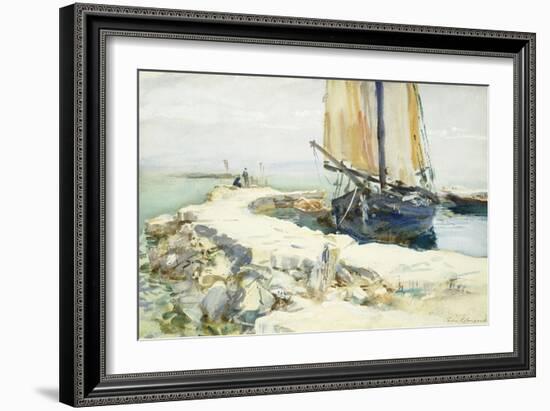 Above Lake Garda-John Singer Sargent-Framed Giclee Print