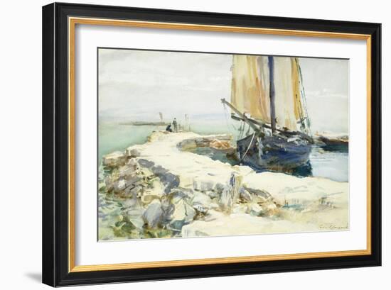 Above Lake Garda-John Singer Sargent-Framed Giclee Print