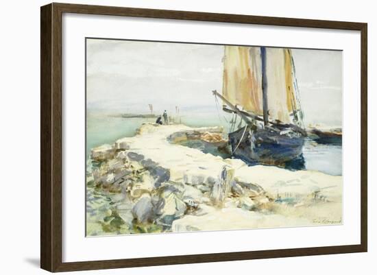 Above Lake Garda-John Singer Sargent-Framed Giclee Print
