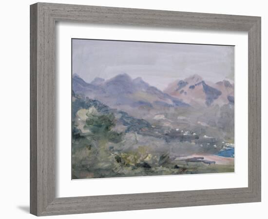 Above Menton-Hercules Brabazon Brabazon-Framed Giclee Print