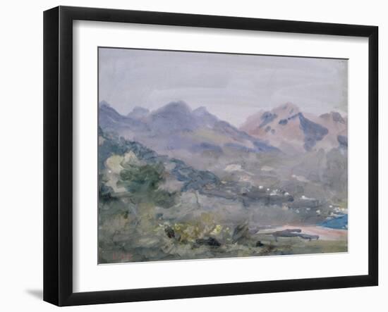 Above Menton-Hercules Brabazon Brabazon-Framed Giclee Print