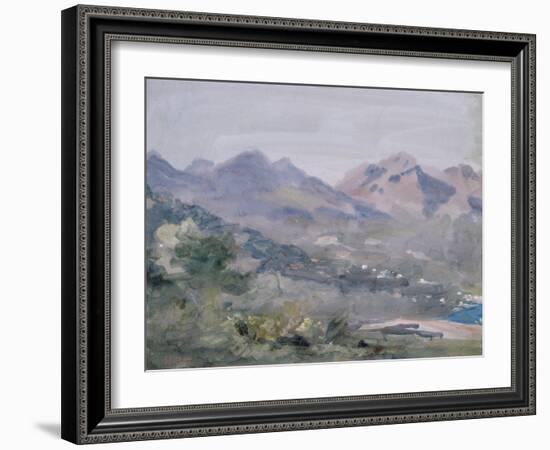 Above Menton-Hercules Brabazon Brabazon-Framed Giclee Print