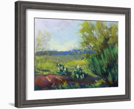 Above San Angelo-Nancie King Mertz-Framed Art Print