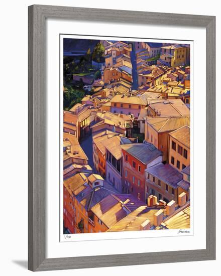 Above Siena-Tom Swimm-Framed Giclee Print