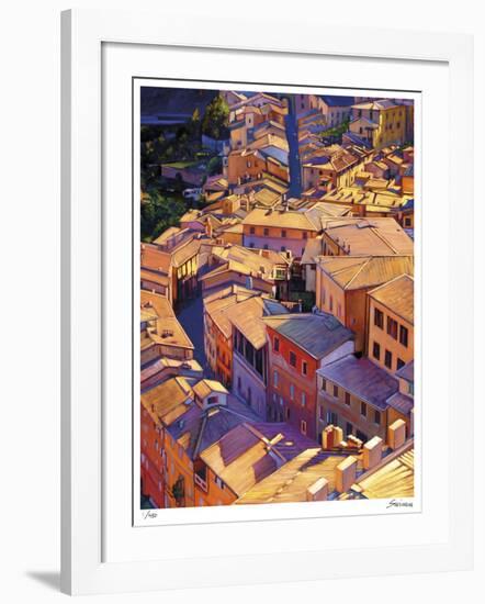 Above Siena-Tom Swimm-Framed Giclee Print