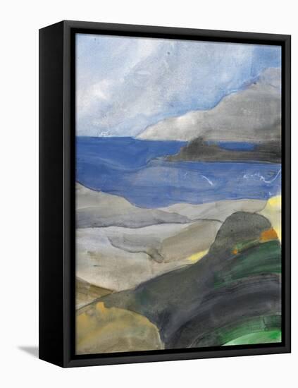 Above the Bay II-Albena Hristova-Framed Stretched Canvas