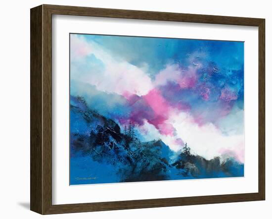 Above the Clouds 1-Thomas Leung-Framed Giclee Print