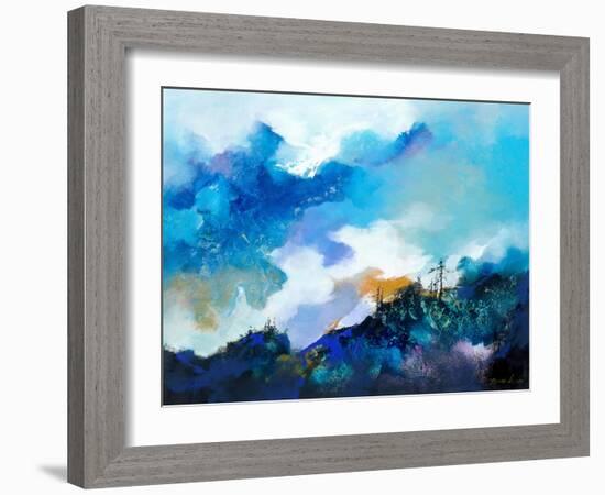 Above the Clouds 2-Thomas Leung-Framed Giclee Print