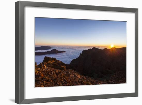 Above the Clouds-Gerhard Wild-Framed Photographic Print