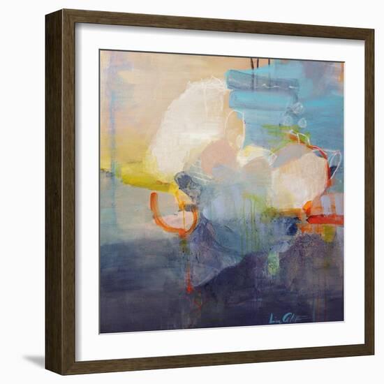 Above the Clouds-Lina Alattar-Framed Art Print