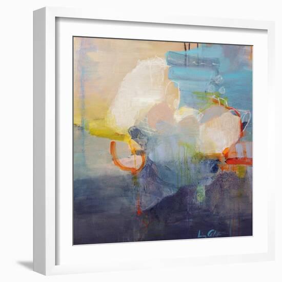 Above the Clouds-Lina Alattar-Framed Art Print