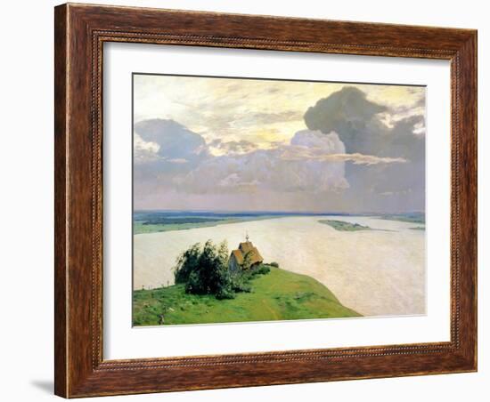 Above the Eternal Peace, 1894-Isaak Ilyich Levitan-Framed Giclee Print