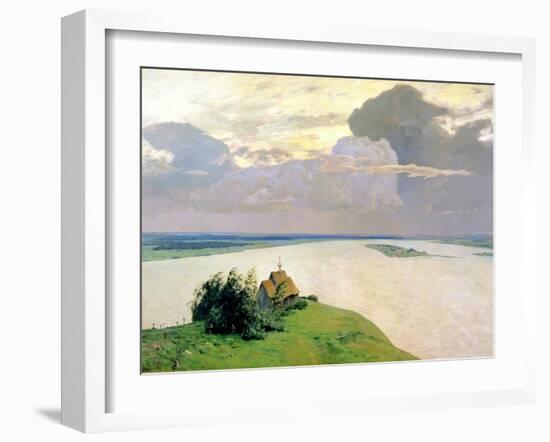 Above the Eternal Peace, 1894-Isaak Ilyich Levitan-Framed Giclee Print