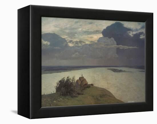 Above the Eternal Peace, 1894-Isaak Iljic Lewitan-Framed Premier Image Canvas