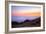 Above the Fog Line at Sunset, Mount Tamalpais, Marin County-Vincent James-Framed Premium Photographic Print