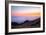 Above the Fog Line at Sunset, Mount Tamalpais, Marin County-Vincent James-Framed Premium Photographic Print