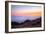 Above the Fog Line at Sunset, Mount Tamalpais, Marin County-Vincent James-Framed Photographic Print