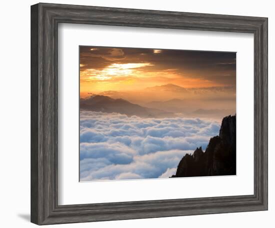 Above the Horizon-Art Wolfe-Framed Photographic Print