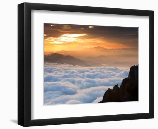 Above the Horizon-Art Wolfe-Framed Photographic Print
