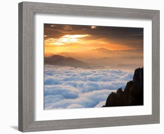 Above the Horizon-Art Wolfe-Framed Photographic Print