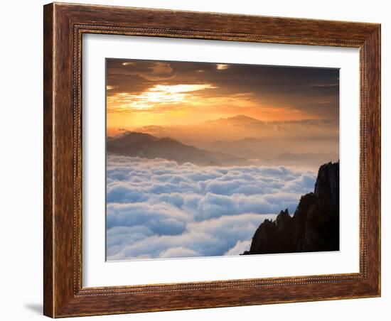 Above the Horizon-Art Wolfe-Framed Photographic Print