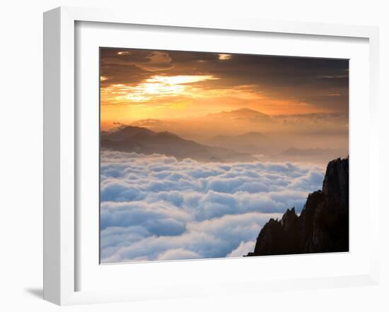 Above the Horizon-Art Wolfe-Framed Photographic Print