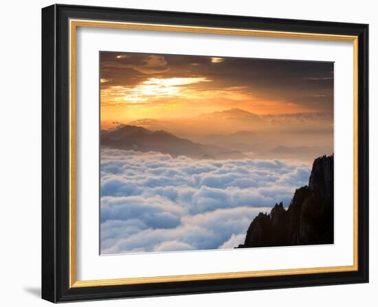 Above the Horizon-Art Wolfe-Framed Photographic Print