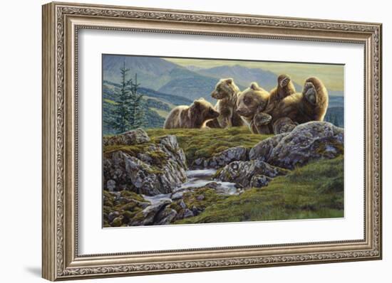 Above the Ridge-Kalon Baughan-Framed Art Print