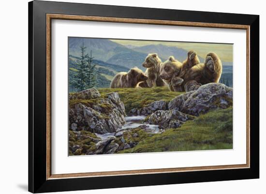 Above the Ridge-Kalon Baughan-Framed Art Print